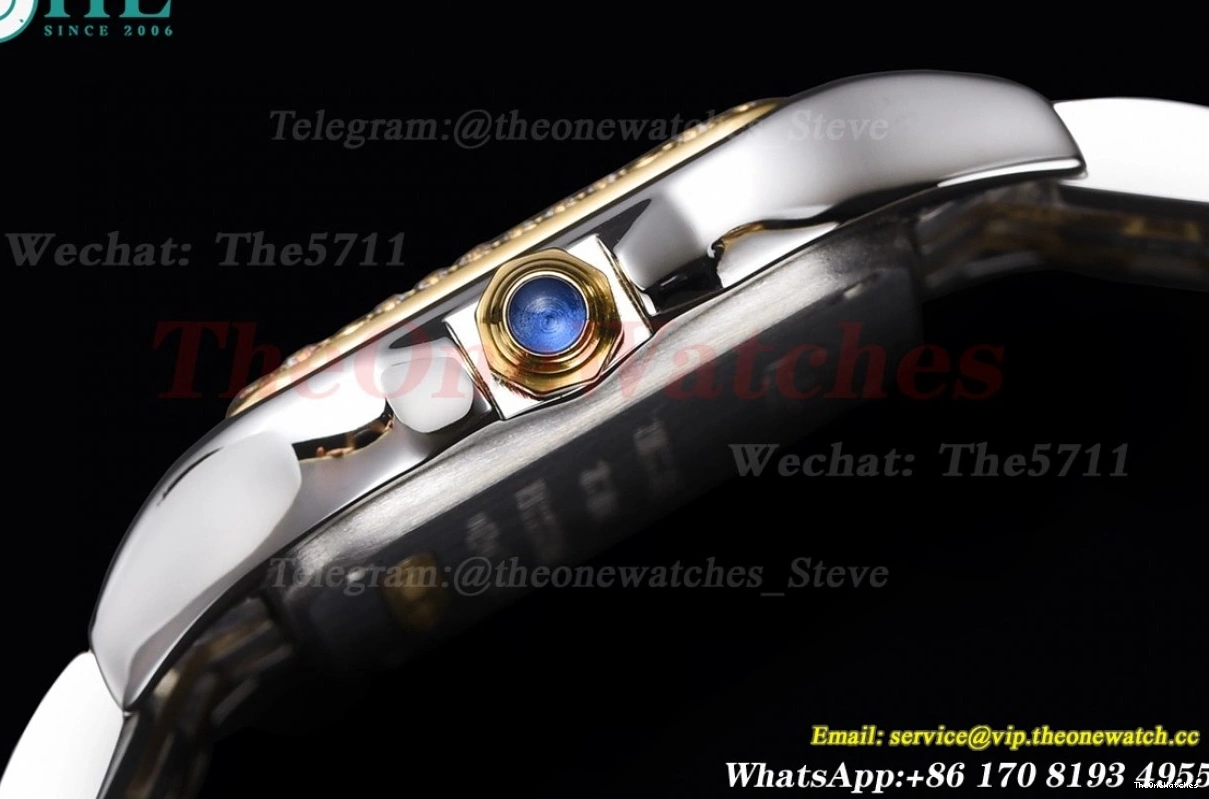 White Ladies De Qtz Swiss Dial Secrete SS 8848F YG Dia 22mm Panthere 0102